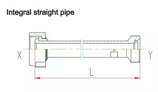 API Alloy Steel Forged Integral Fittings Straight Pipe Flowline Pup Pipe and Chiksan Pup Joint