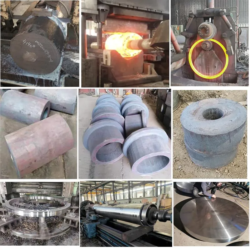 Carbon Steel Rings Forging Big Size Ring Loose Flange Backing Rings